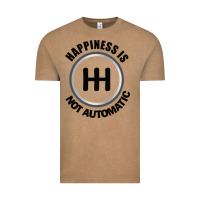 Vintage Coffee Happiness is Not Automatic..Save the manuals.. 3 Pedals Cars Lovers gi Vintage Tee - ArtMosaic