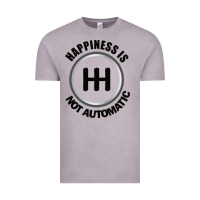 Vintage Zinc Happiness is Not Automatic..Save the manuals.. 3 Pedals Cars Lovers gi Vintage Tee - ArtMosaic