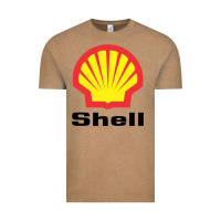 Vintage Coffee Copy of shell gasoline Vintage Tee - ArtMosaic