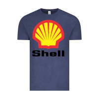 Vintage Denim Copy of shell gasoline Vintage Tee - ArtMosaic