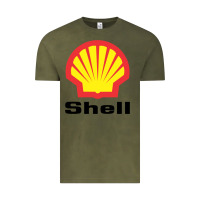 Vintage Olive Copy of shell gasoline Vintage Tee - ArtMosaic