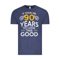 Vintage Denim 90th Birthday Gift Took Me 90 Years 90 Year Old Vintage Tee - trangStudio