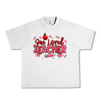 Lunar Rock one loved teacher afro messy bun Urban Heavy Tee - texasbilliewilder