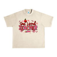 Sandshell one loved teacher afro messy bun Urban Heavy Tee - texasbilliewilder