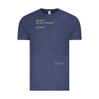 Vintage Denim The Matrix Everything Has A Beginning Green Font Vintage Tee - ArtMosaic