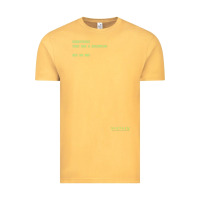 Vintage Mustard The Matrix Everything Has A Beginning Green Font Vintage Tee - ArtMosaic