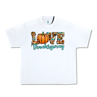 White love thanksgiving pumpkin Urban Heavy Tee - JahusDesignShop