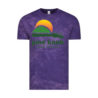 Cloud Purple pine knob music theatre Vintage Tee - ArtMosaic