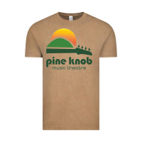Vintage Coffee pine knob music theatre Vintage Tee - ArtMosaic