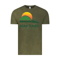 Vintage Olive pine knob music theatre Vintage Tee - ArtMosaic