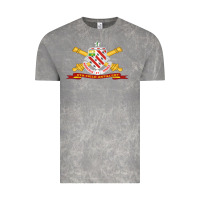 Cloud Rock 8th field artillery w br   ribbon 8th field artillery w br ribbon Vintage Tee - ArtMosaic