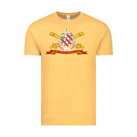 Vintage Mustard 8th field artillery w br   ribbon 8th field artillery w br ribbon Vintage Tee - ArtMosaic