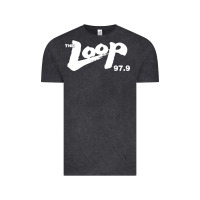 Vintage Black The Loop 97.9 Illinois Radio Vintage Tee - ArtMosaic
