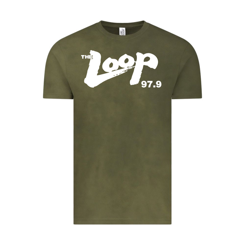 The Loop 97.9 Illinois Radio Vintage Tee by ArtMosaic | Teevron