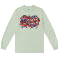 Matcha America Long Sleeve Tee - HowdyJamesFarm