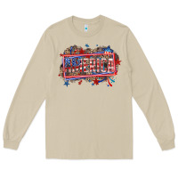 Mushroom America Long Sleeve Tee - HowdyJamesFarm