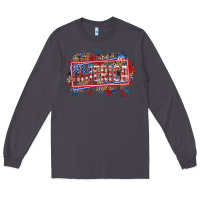 Smoke America Long Sleeve Tee - HowdyJamesFarm