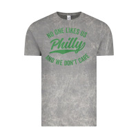 Cloud Rock philly no one likes us and we don't care green text tank top Vintage Tee - ArtMosaic
