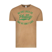 Vintage Camel philly no one likes us and we don't care green text tank top Vintage Tee - ArtMosaic