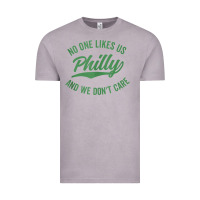 Vintage Zinc philly no one likes us and we don't care green text tank top Vintage Tee - ArtMosaic
