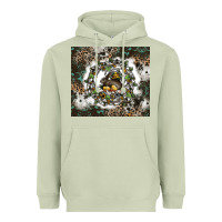 Matcha natures circle of life Heavyweight Hoodie - CowhideDigitalArt