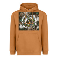 Meerkat natures circle of life Heavyweight Hoodie - CowhideDigitalArt