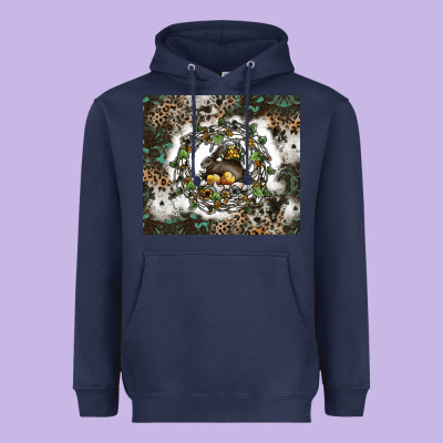 Natures Circle Of Life Heavyweight Hoodie Designed By Cowhidedigitalart