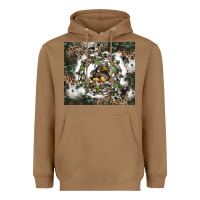 Toasted Coconut natures circle of life Heavyweight Hoodie - CowhideDigitalArt