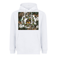 White natures circle of life Heavyweight Hoodie - CowhideDigitalArt