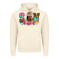 Vintage Artic Afro woman with sunkissed Vintage Hoodie - NancyCooperArtShop