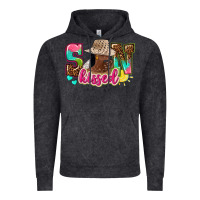 Vintage Black Afro woman with sunkissed Vintage Hoodie - NancyCooperArtShop