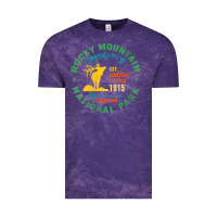 Cloud Purple womens rocky mountain national park hiking travel souvenir novelty v n Vintage Tee - trangStudio