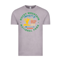 Vintage Zinc womens rocky mountain national park hiking travel souvenir novelty v n Vintage Tee - trangStudio