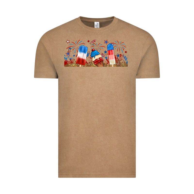 Fourth Of July Popsicle Vintage Tee by RanaPortraitStore | Teevron