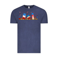 Vintage Denim fourth of july popsicle Vintage Tee - RanaPortraitStore