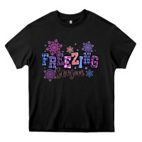Black freezing season Heavy Core Tee - MaliasSmallBusiness