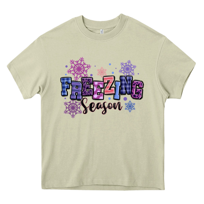 Freezing Season Heavy Core Tee by MaliasSmallBusiness | Teevron