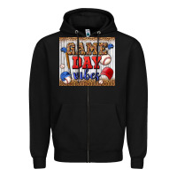 Black game day vibes tumbler Zipper Hoodie - BundleAndBundleShop