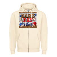 Sandshell game day vibes tumbler Zipper Hoodie - BundleAndBundleShop