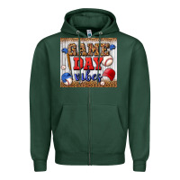 Game Day Vibes Tumbler Zipper Hoodie | Teevron