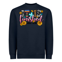 Navy it is finished john 19 30 Heavyweight Sweatshirt - OliviaCreatesArt