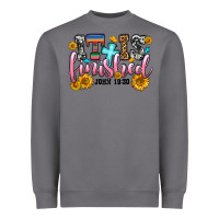 Storm it is finished john 19 30 Heavyweight Sweatshirt - OliviaCreatesArt