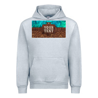 Heather Grey preview custom name turquoise stone leopard bull skull license plate Urban Hoodie - Artiststas