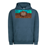 Pigment Midnight Navy preview custom name turquoise stone leopard bull skull license plate Urban Hoodie - Artiststas