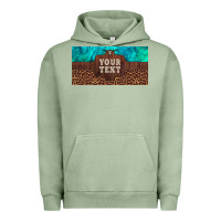 Pigment Oil Green preview custom name turquoise stone leopard bull skull license plate Urban Hoodie - Artiststas