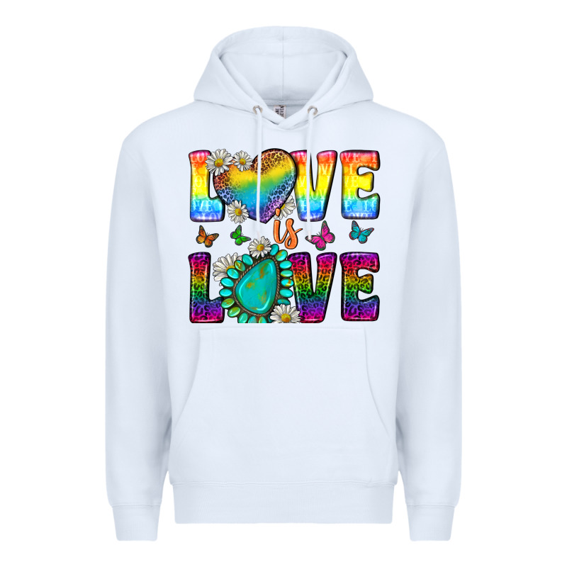 Western Love Lgbtq Tumbler Premium Hoodie by BundleAndBundleShop | Teevron