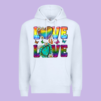 Western Love Lgbtq Tumbler Premium Hoodie Designed By Bundleandbundleshop