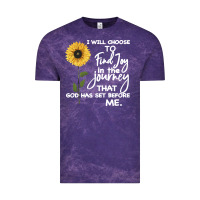 I Will Choose To Find Joy In The Journey That God Vintage Tee | Teevron