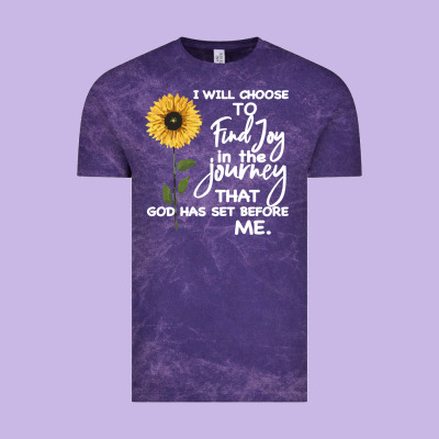 I Will Choose To Find Joy In The Journey That God Vintage Tee Designed By Bettercallsaul