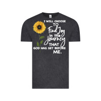 Vintage Black I Will Choose To Find Joy In The Journey That God Vintage Tee - Bettercallsaul